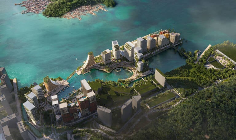 waterfront master plan Snøhetta architecture waterfront design