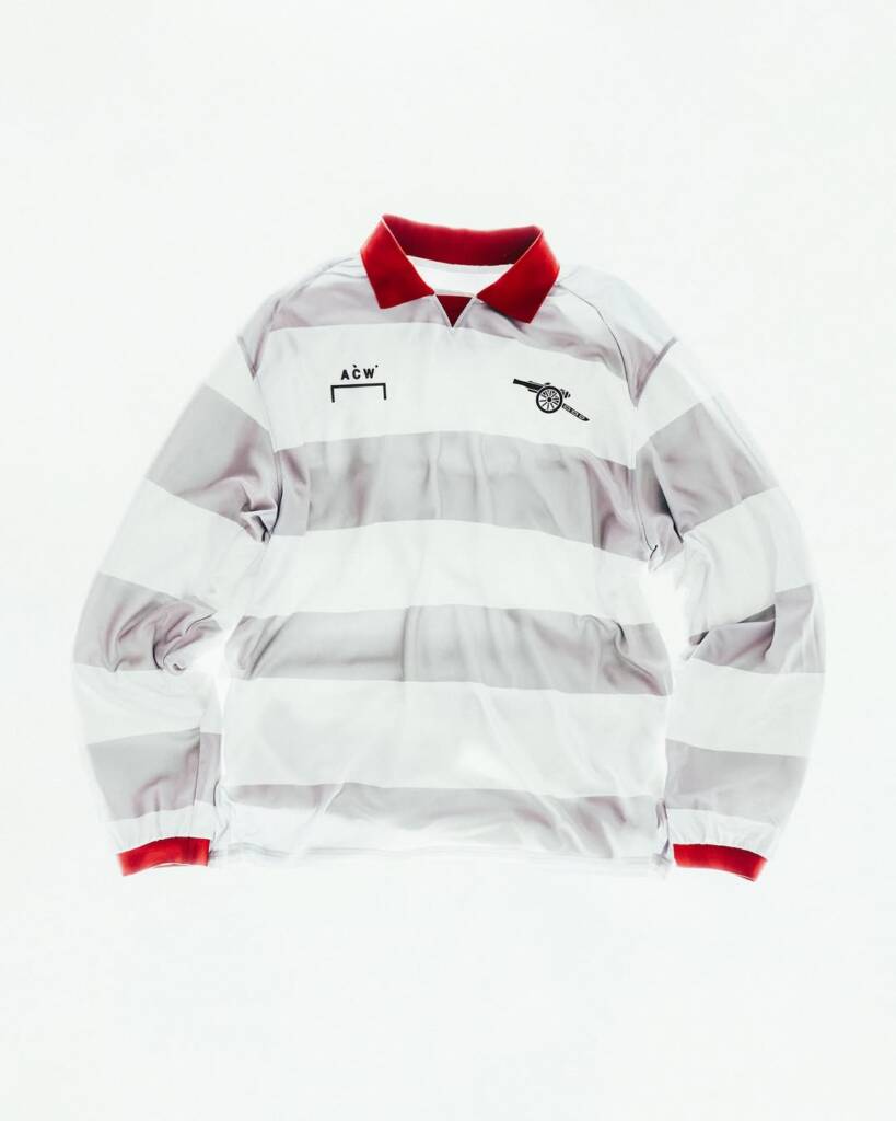 A-COLD-WALL joins forces with football club Arsenal 6 A-COLD-WALL
football club Arsenal
fashion collaboration