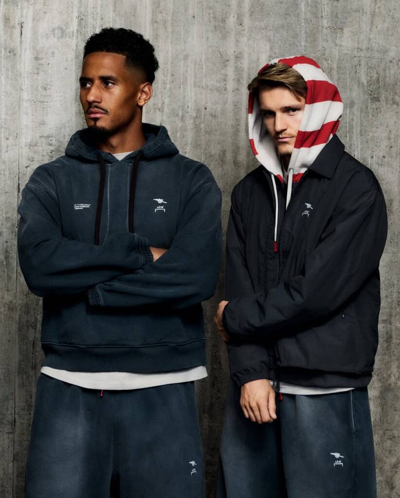 A-COLD-WALL joins forces with football club Arsenal 3 A-COLD-WALL
football club Arsenal
fashion collaboration