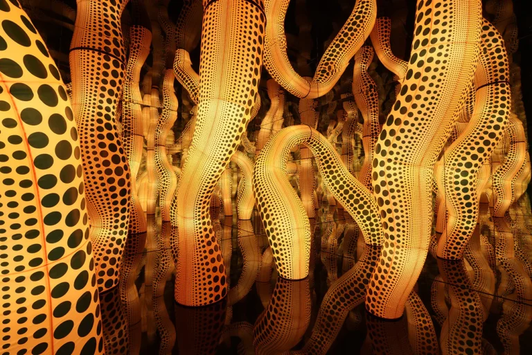 Japanese Artist Yayoi Kusama Celebrated In A Major Retrospective At 