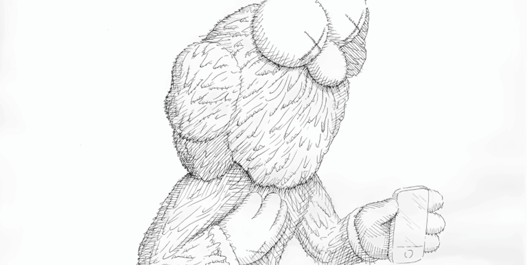 kaws sculpture visual communication