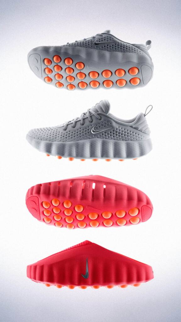 Nike footwear
Nike innovation 
neuroscience in sports