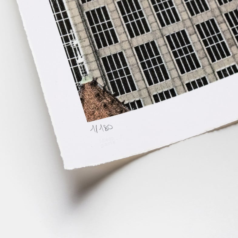 French artist JR revisits the 'Boston skyline' with a new lithograph release 3 French artist JR
Boston skyline
limited edition lithograph