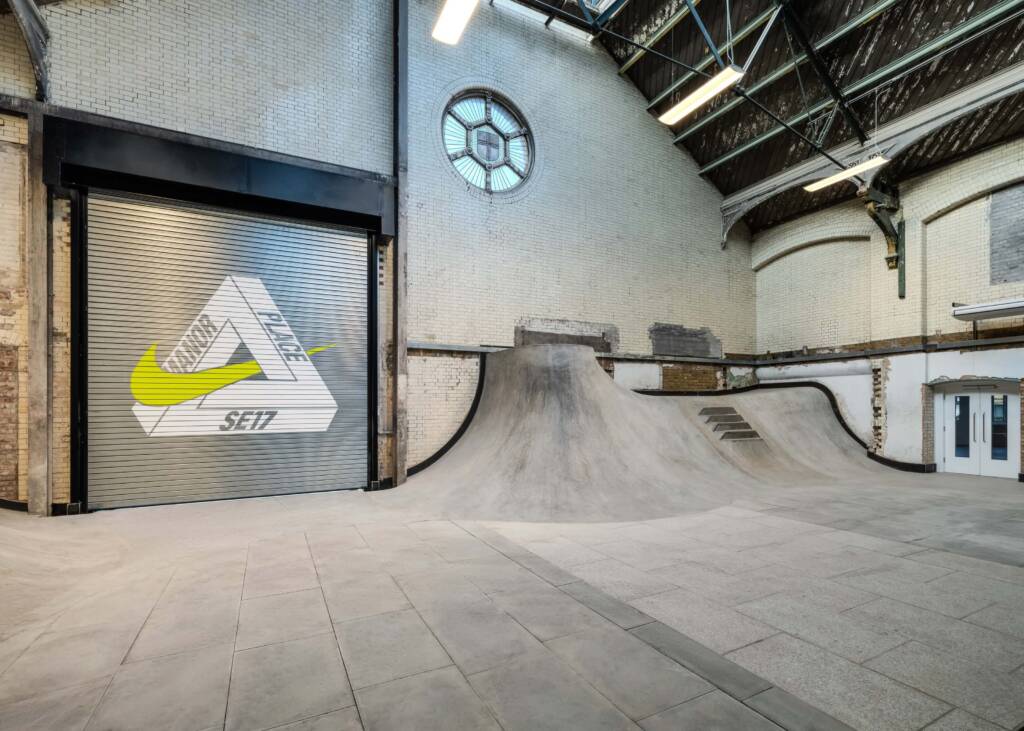 Nike x Palace turned a historic London venue into Manor Place 9 nike x palace
Manor Place
skateboarding project