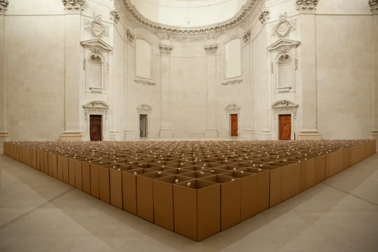 Zimoun sound installation