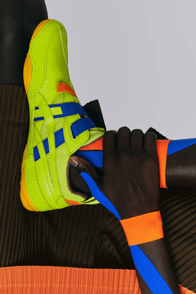 issey miyake
footwear design
fashion collaboration