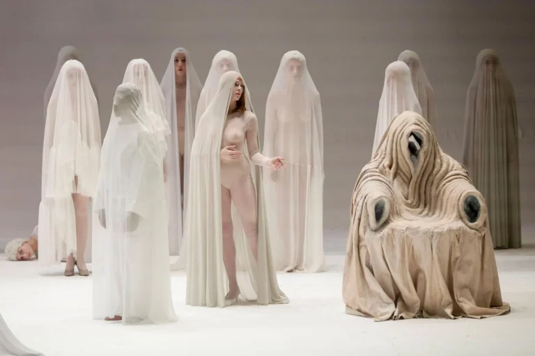 Partenope opera opera costumes Chemena Kamali