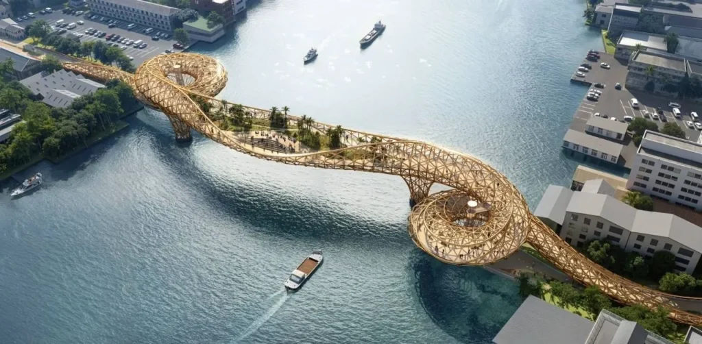 pedestrian bridge
bridge design