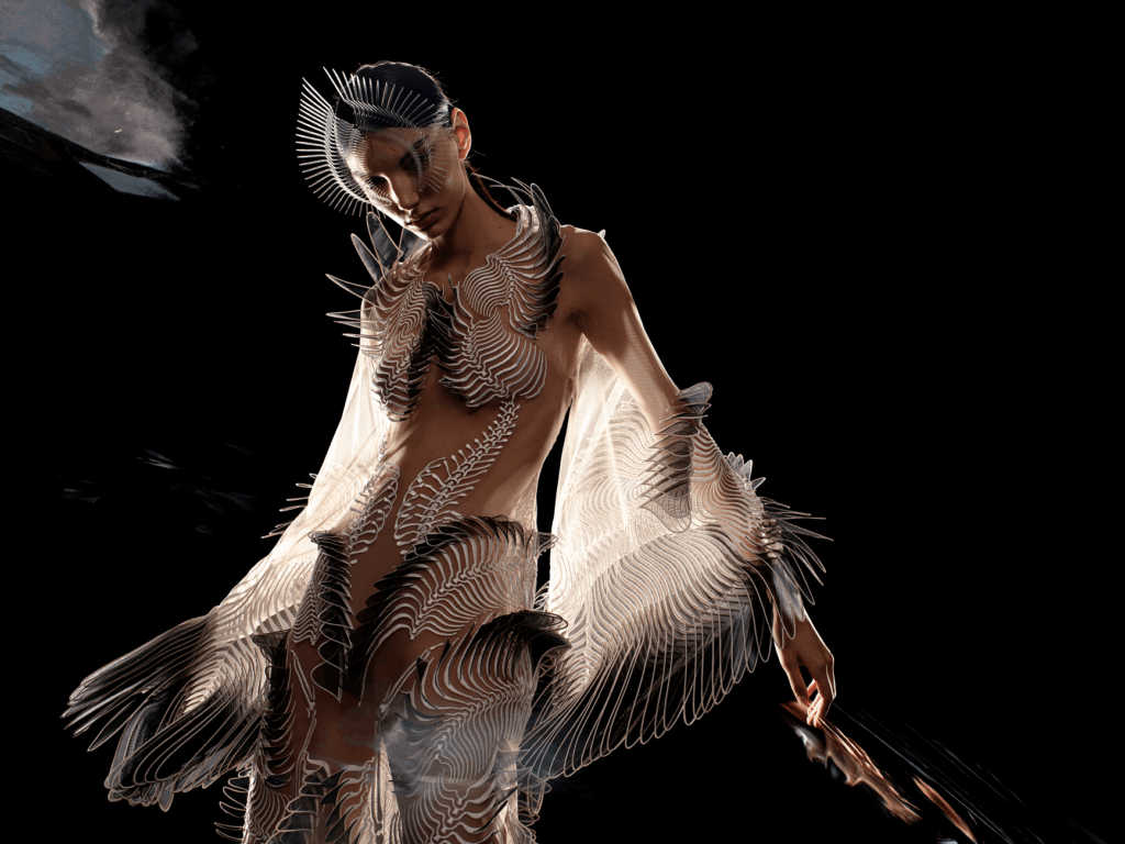 iris van herpen sculpting the senses
fashion exhibition
Fashion and innovation