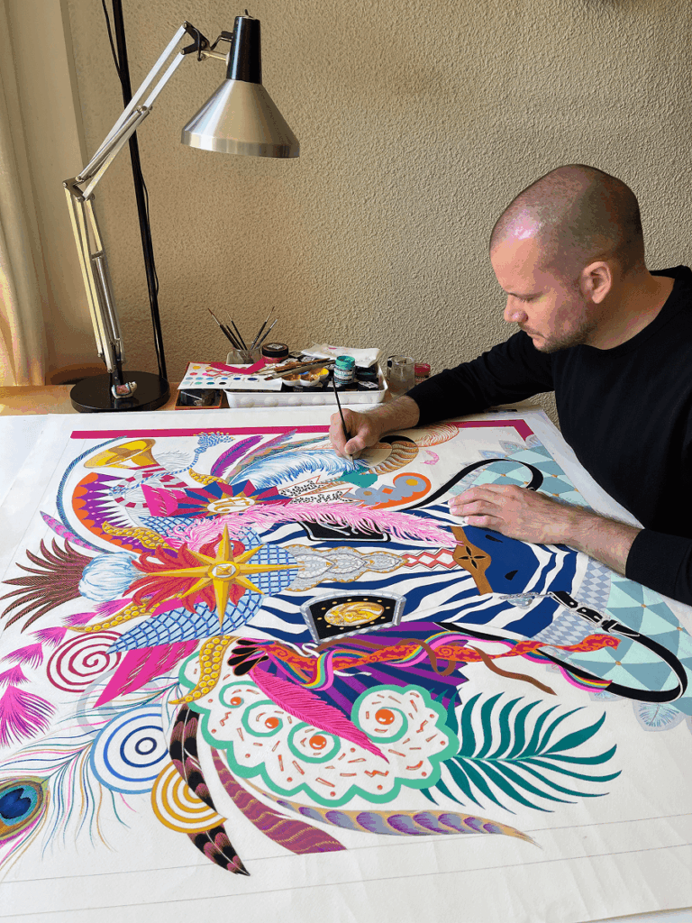 Jan Bajtlik: rethinking poster art through heritage and experimentation 7 Jan Bajtlik
calligraphy
poster art