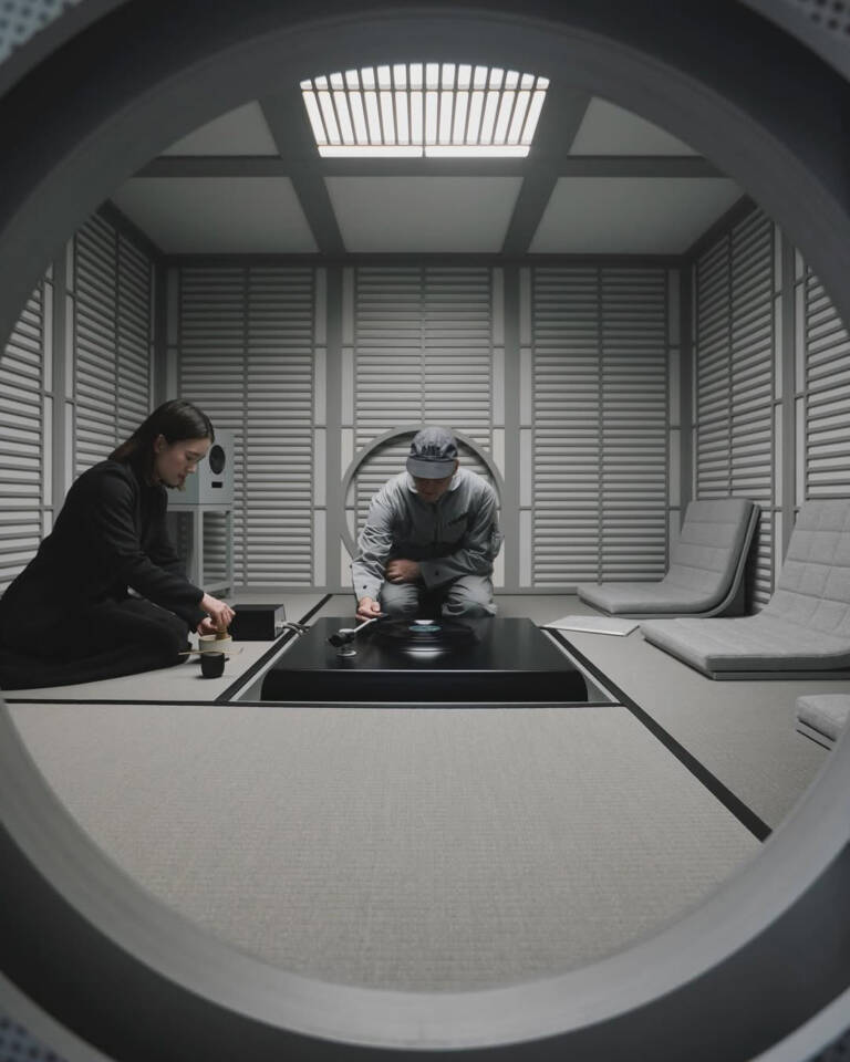 Devon Turnbull space and sound sound installation Japanese concept of Ma