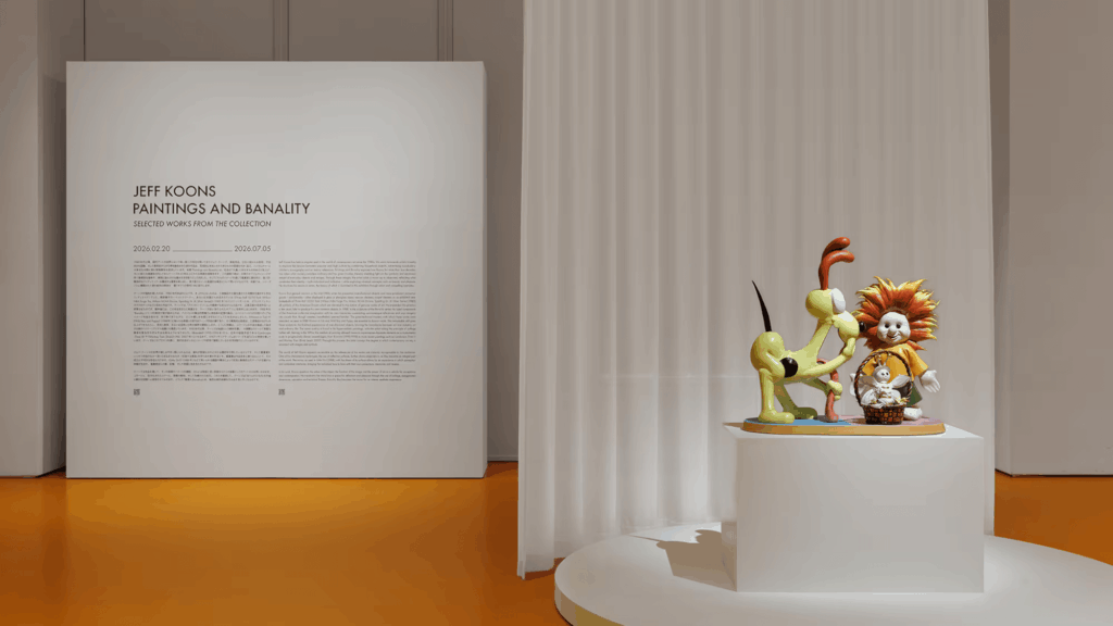 Jeff Koons works from the Louis Vuitton collection are on view in ‘Paintings and Banality at Osaka 06