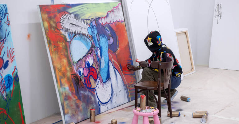 Olaolu Slawn Saatchi Yates gallery