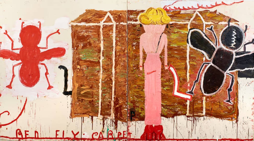Celebrating Rose Wylie: iconic works by one of Britain's greatest female artists' is now on display 2 Rose Wylie
Rose Wylie The Picture Comes First
famous british female artists