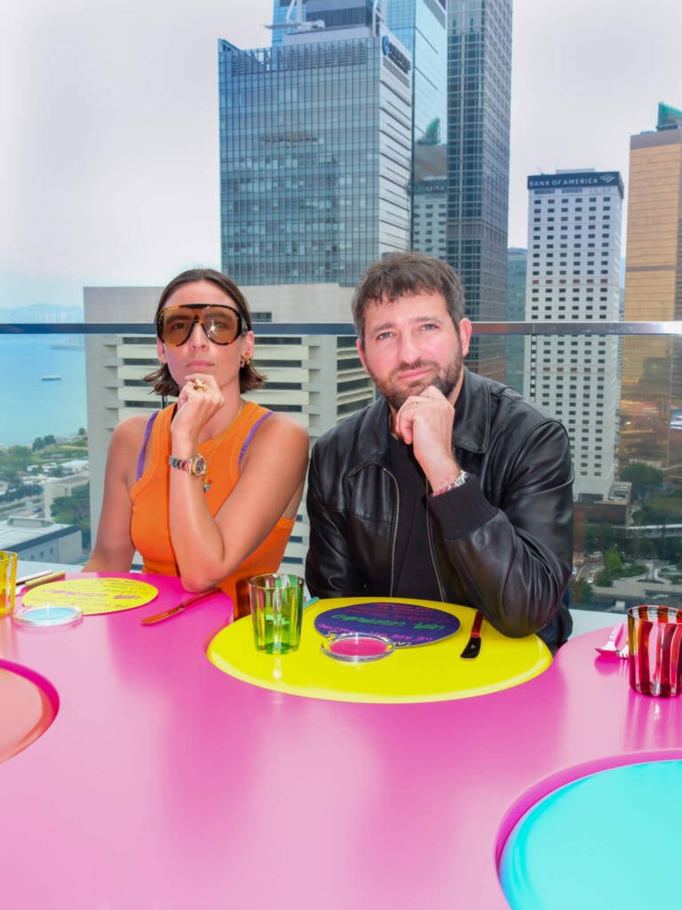 Art Basel Hong Kong: Luca Pronzato and Lea Colombo create an immersive pop-up dining experience 7 Art Basel Hong Kong
Luca Pronzato
Lea Colombo