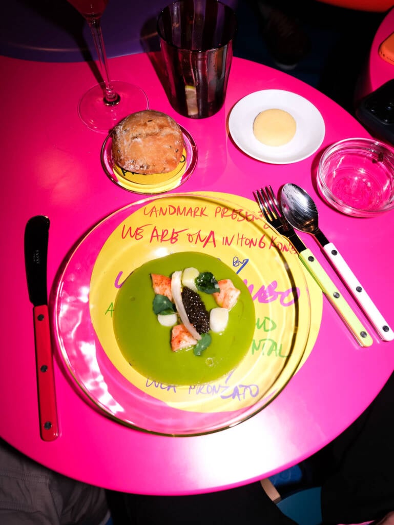 Art Basel Hong Kong: Luca Pronzato and Lea Colombo create an immersive pop-up dining experience 3 Art Basel Hong Kong
Luca Pronzato
Lea Colombo