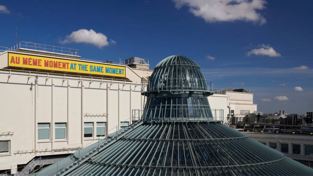 Maurizio Cattelan
galeries lafayette
art events in paris