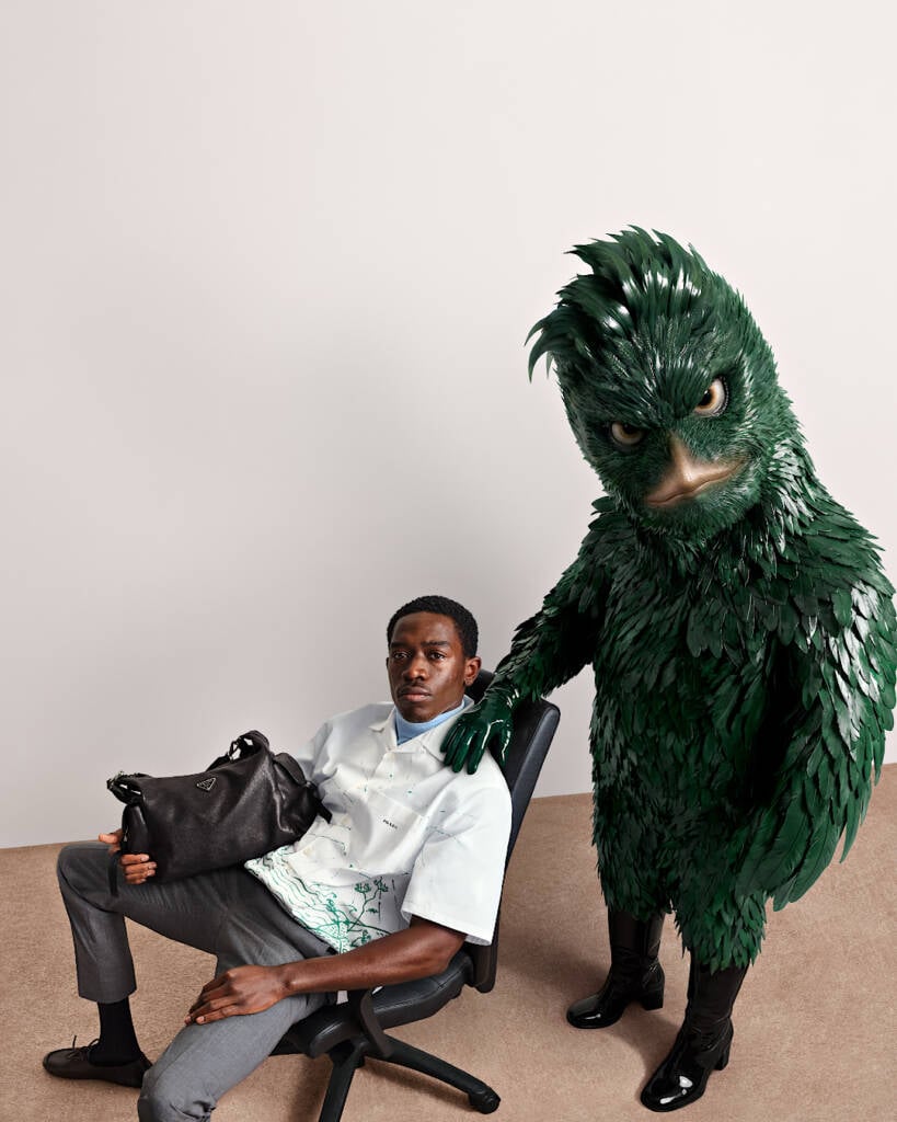 Jordan Wolfson
Prada campaign
art and fashion collaboration