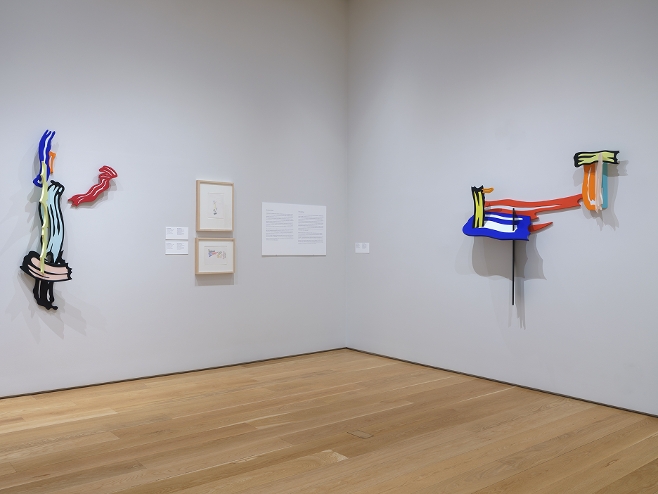 ROY LICHTENSTEIN FOUNDATION
ROY LICHTENSTEIN artworks
Brushstroke sculpture