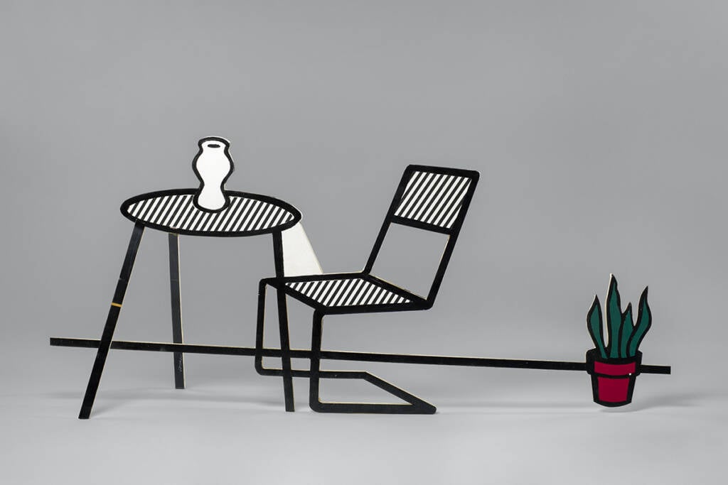 ROY LICHTENSTEIN FOUNDATION ROY LICHTENSTEIN artworks Brushstroke sculpture