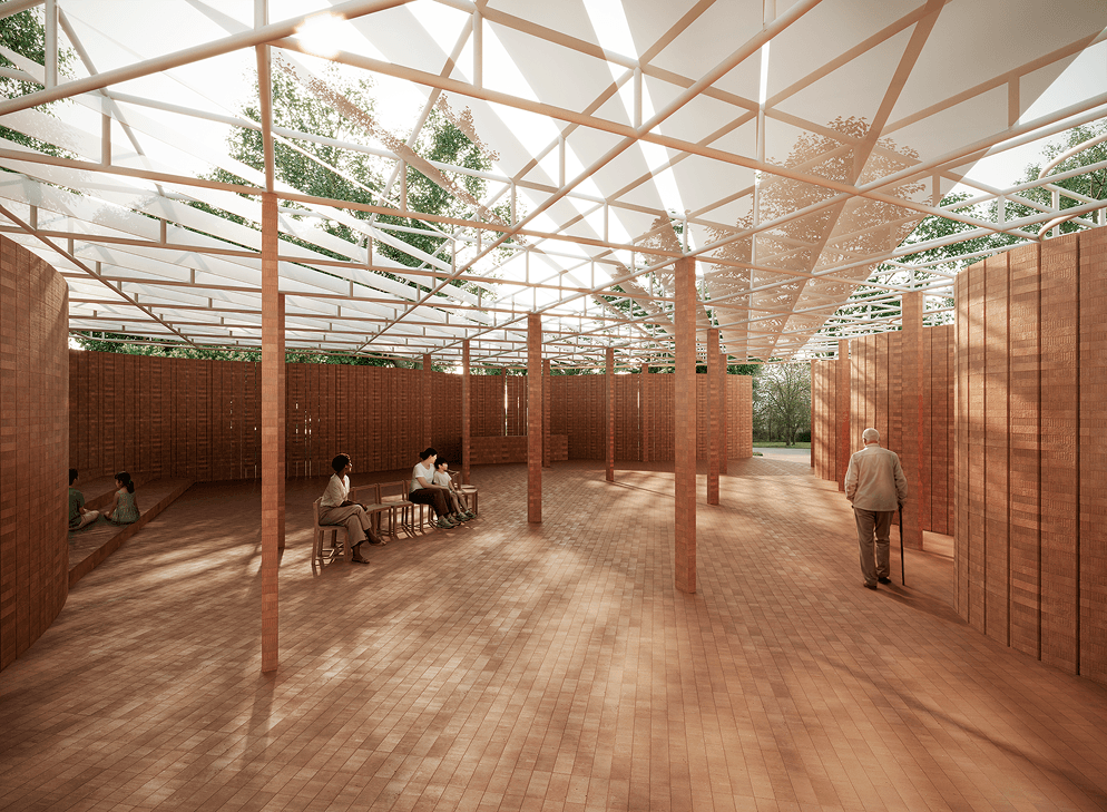 LANZA Atelier for Serpentine: architecture as hope 3 LANZA Atelier
Serpentine Pavilion
serpentine wall