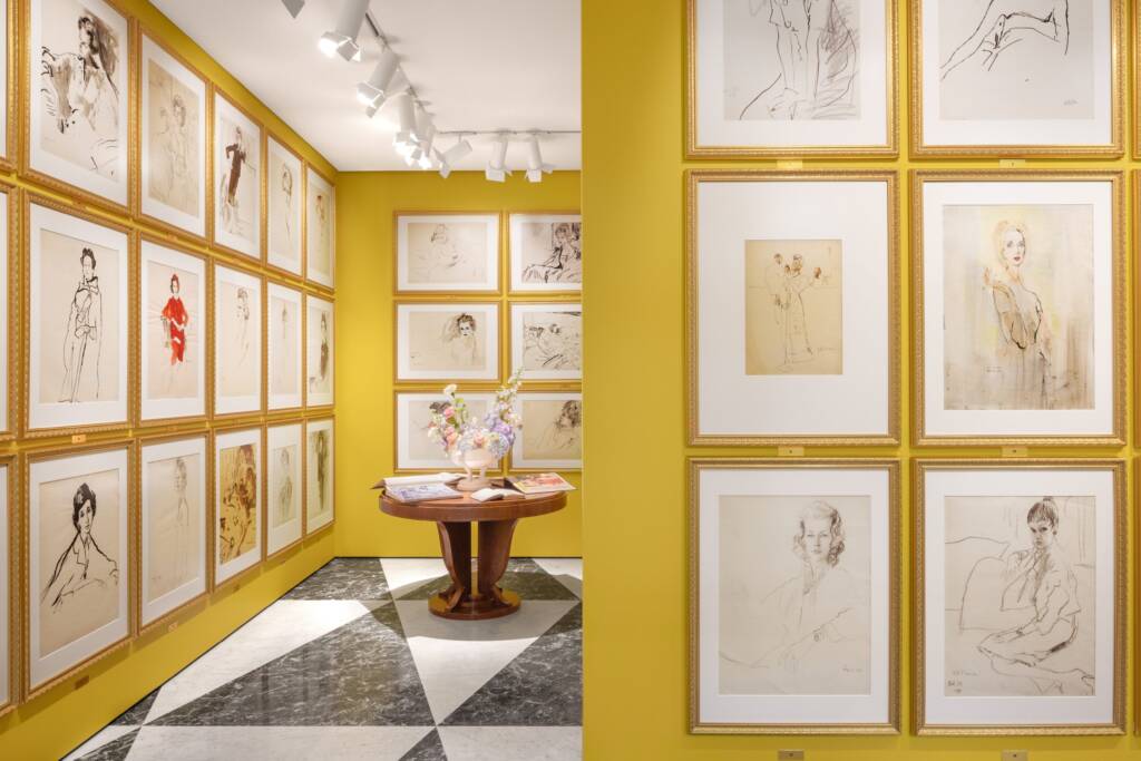 René Bouché fashion illustration