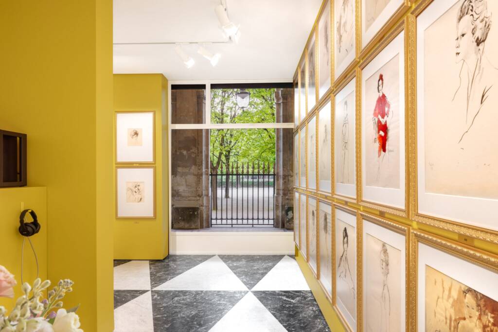 The world of René Bouché: fashion illustration and portraitur comes alive at Acne Paper Palais Royal 8 René Bouché
fashion illustration