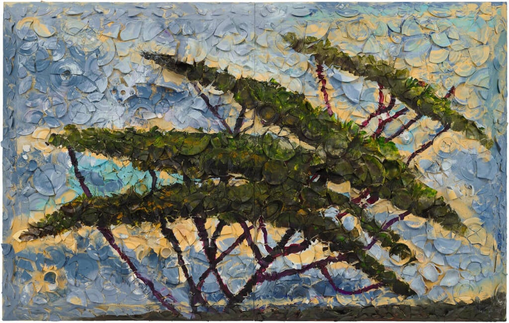 Julian Schnabel Julian Schnabel exhibition experimental painting techniques