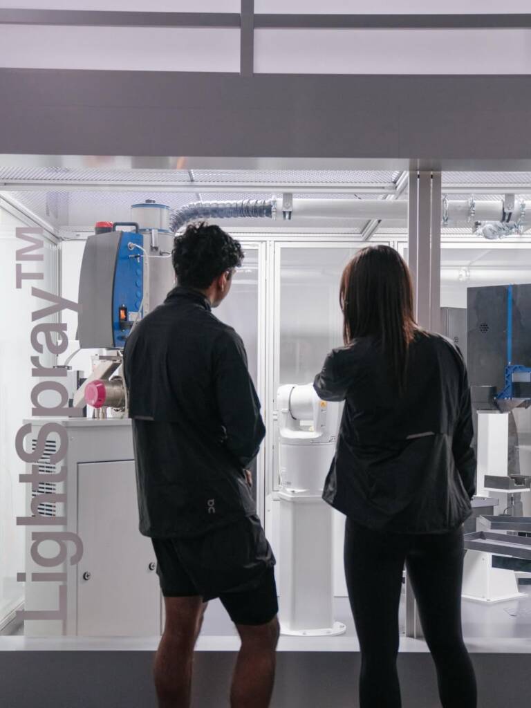 LightSpray
running technology
shoe design