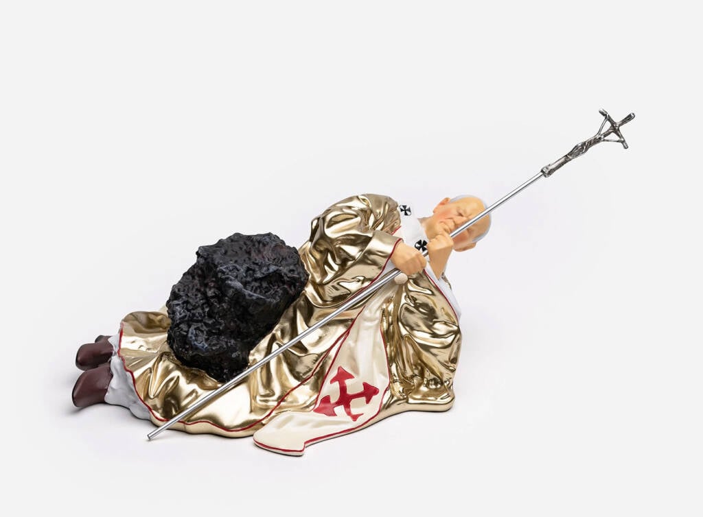 Maurizio Cattelan
artist Maurizio Cattelan
art and religion