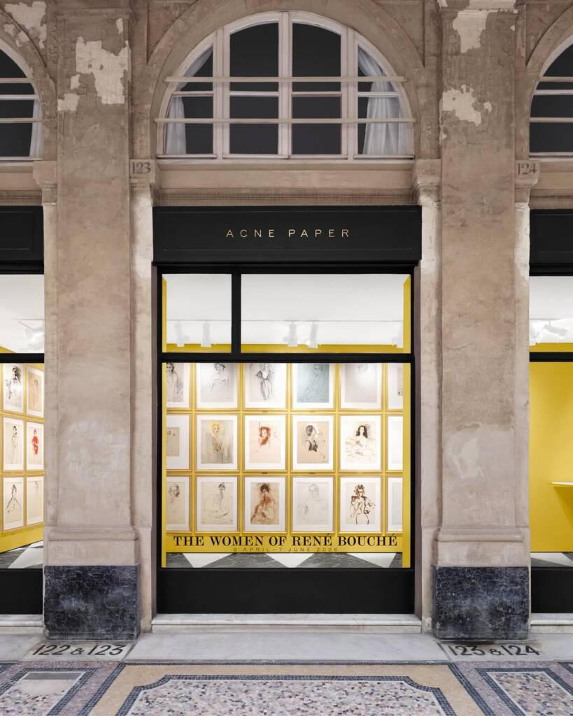 The world of René Bouché: fashion illustration and portraitur comes alive at Acne Paper Palais Royal 1 René Bouché
fashion illustration