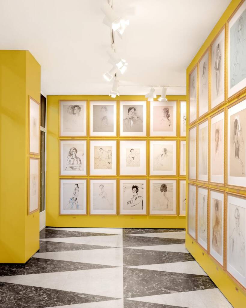 The world of René Bouché: fashion illustration and portraitur comes alive at Acne Paper Palais Royal 3 René Bouché
fashion illustration