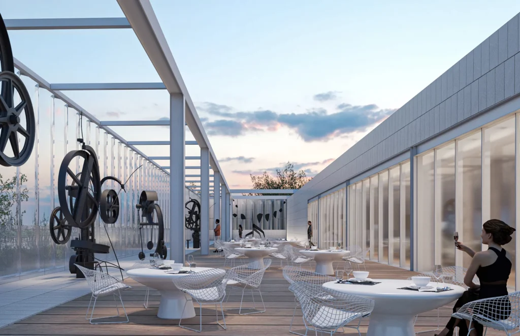 Centre Pompidou Hanwha
Wilmotte & Associés
translucent glass façade