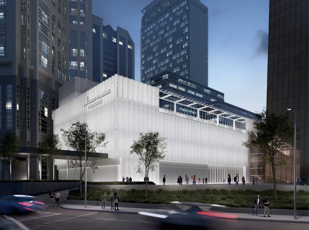 Centre Pompidou Hanwha
Wilmotte & Associés
translucent glass façade