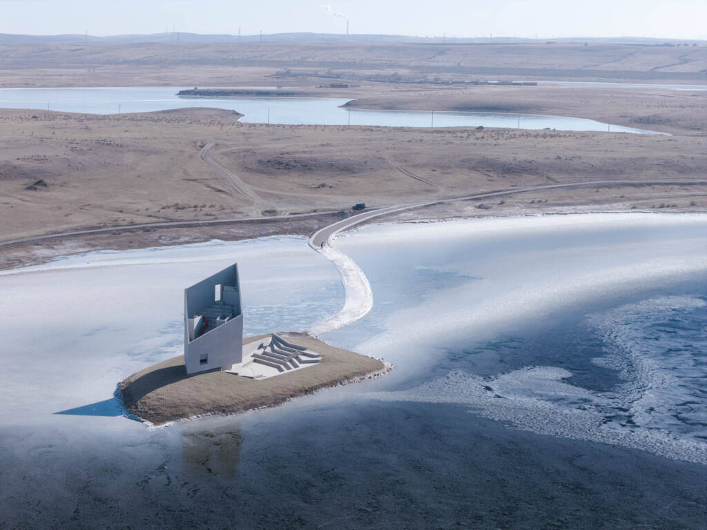 Büro Ziyu Zhuang’s Prairie Ark lands like a silent spaceship on the shores of Laoli Lake 6 Büro Ziyu Zhuang
futuristic design