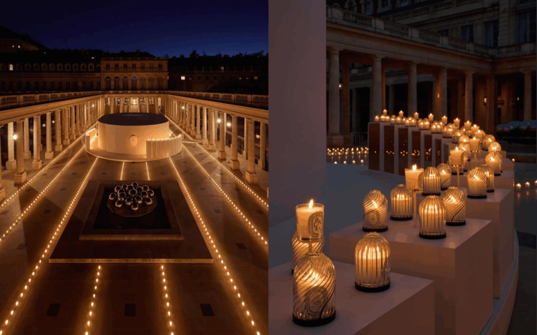 Diptyque candle sensory experience
