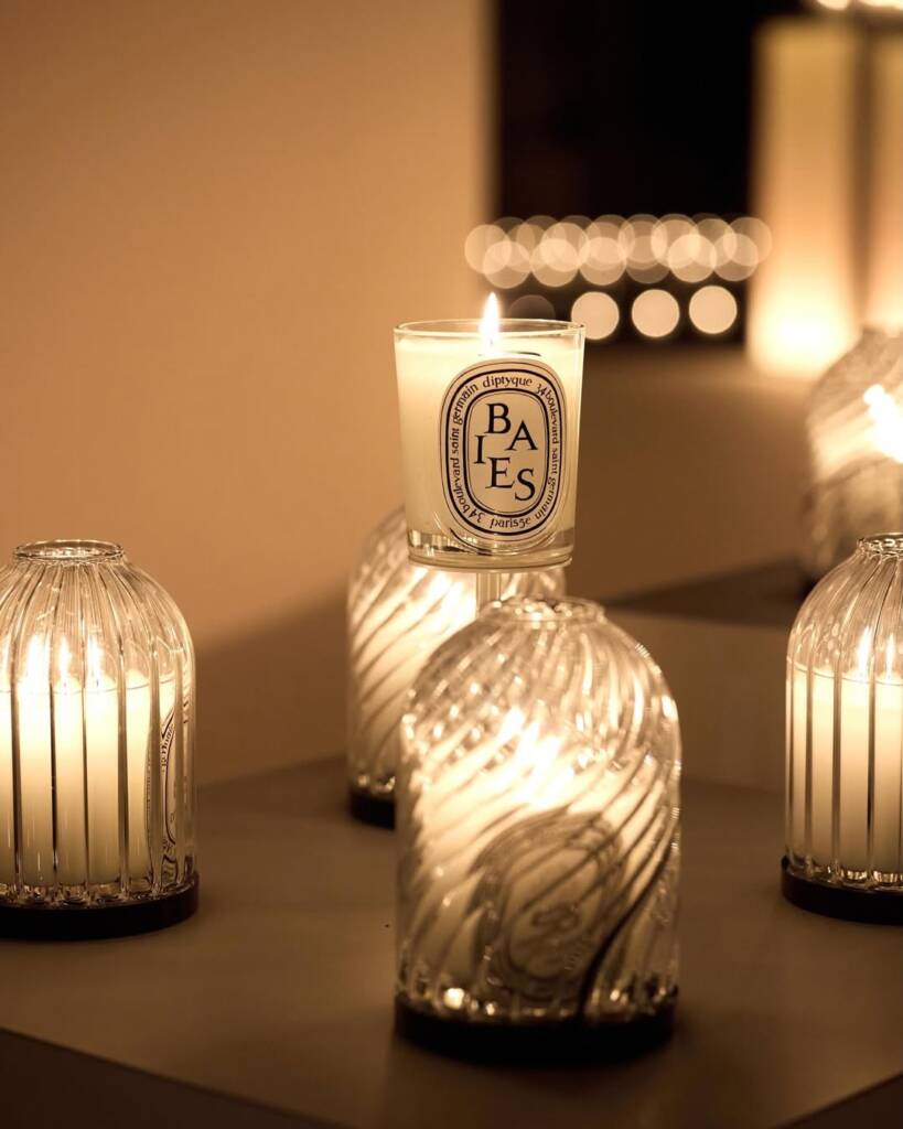 Diptyque candle installation turns Palais-Royal into a dreamlike sanctuary of light and scent 6 Diptyque candle
sensory experience