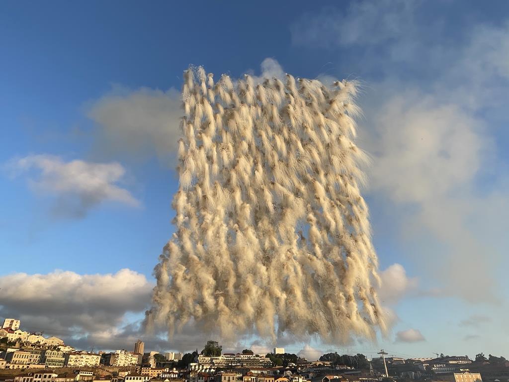 Desempenho de drone artístico Cai Guo-Qiang