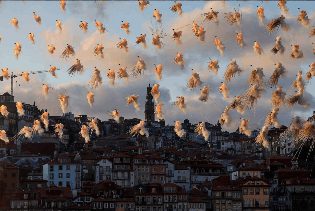 Cai Guo-Qiang art
drone performance