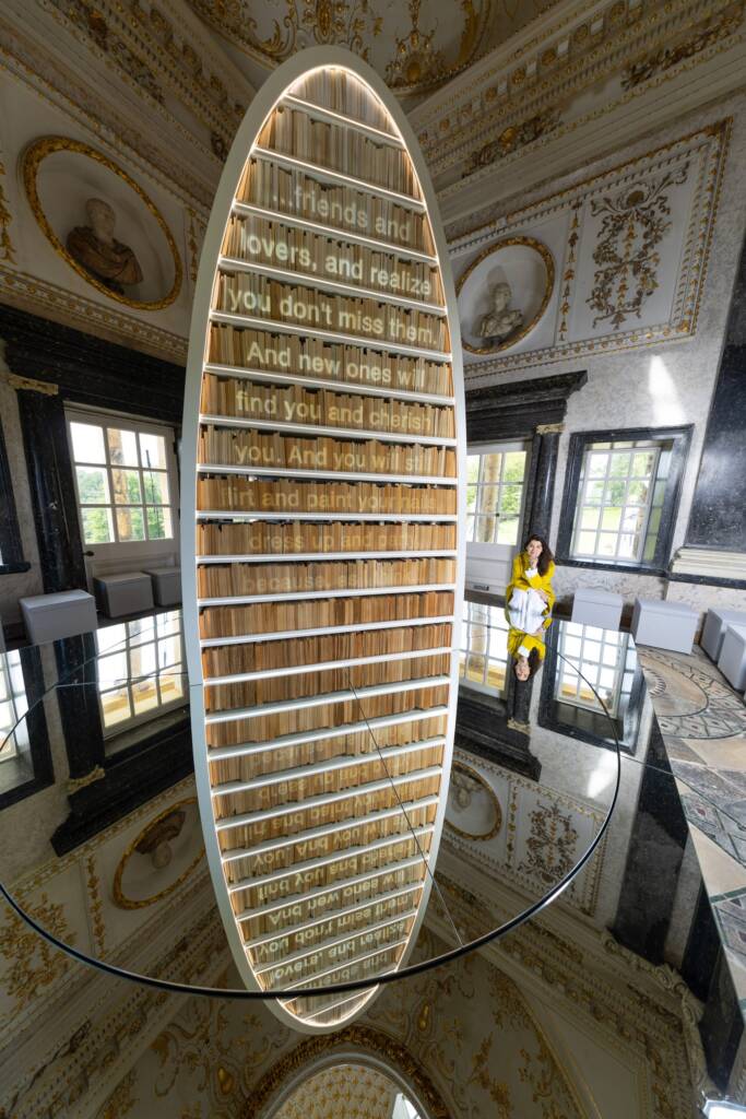 Es Devlin’s ‘Library of the Four Winds’ turns Castle Howard into a monument to literature and light 2 Es Devlin installation
John Vanbrugh
National Year of Reading