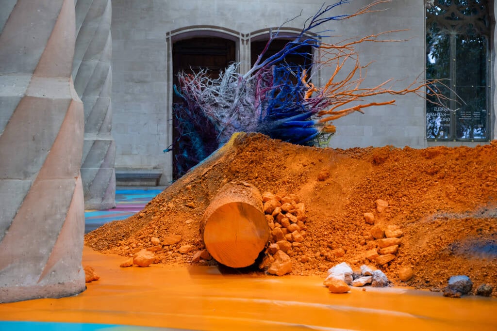 Katharina Grosse
site specific art installation