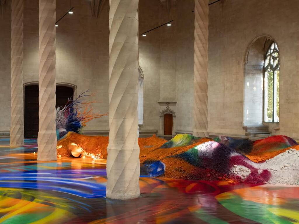 Katharina Grosse
site specific art installation