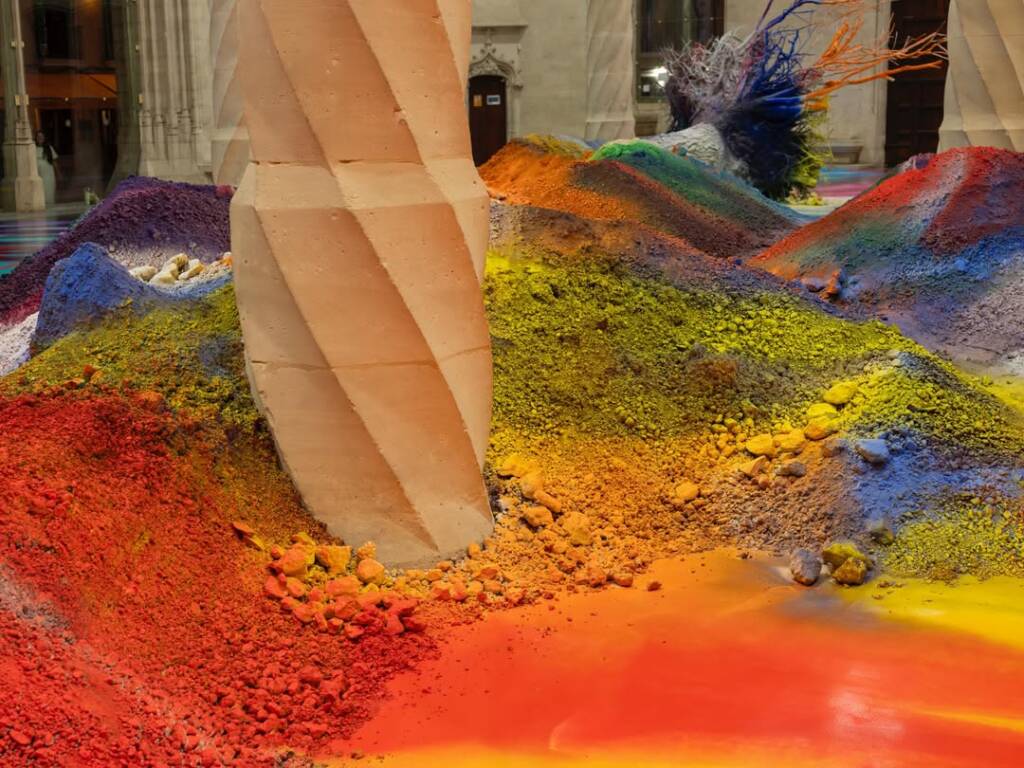 Katharina Grosse
site specific art installation