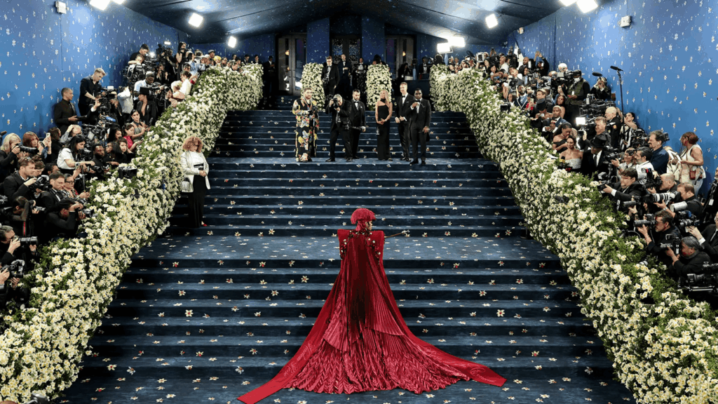 Raúl Àvila on event scenography and transforming spaces 7 Raúl Àvila
floral artistry
experiential design
met gala theme
met gala stage design