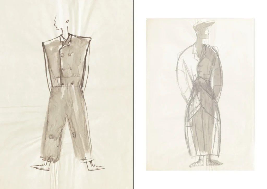 ‘Yohji Yamamoto Drawings’ unveils 183 unpublished sketches from the designer's archive 3 Yohji Yamamoto Drawings
Alexandre Samson
yohji yamamoto designs