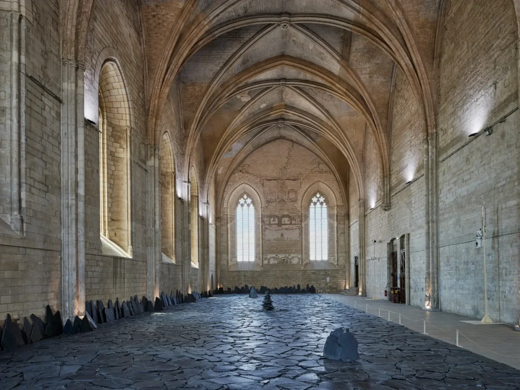 Lee Ufan site-specific installation sacred architecture