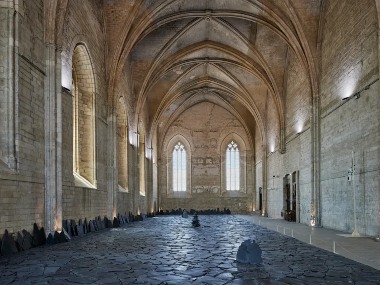 Lee Ufan site-specific installation sacred architecture