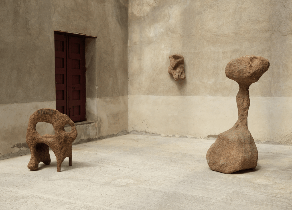 Listening to matter: Leo Orta on weaving memory, place, and the living world 4 Leo Orta
material ecology
biomorphic sculptures