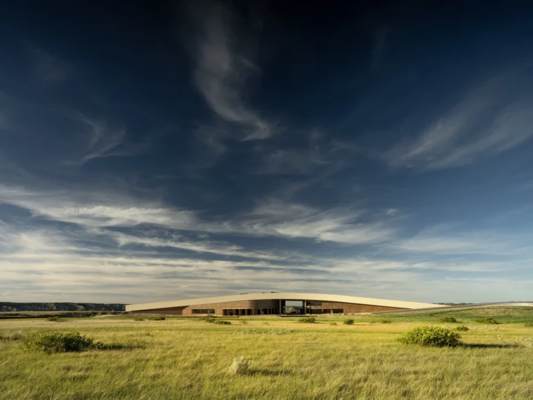 Theodore Roosevelt Presidential Library snøhetta architecture timber architecture