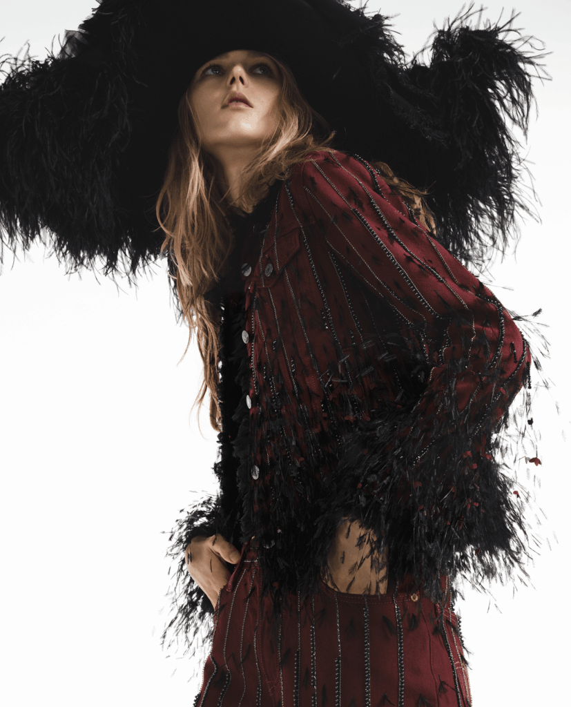 Christelle Kocher
Paris Haute Couture Week
denim fashion
couture embroidery